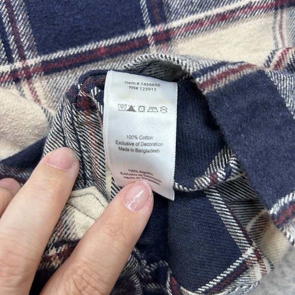 Jachs Flannel Shirt Mens Medium Plaid Classi Heritage - Picture 3 of 8